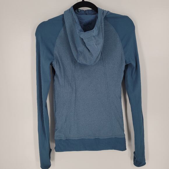 Lululemon Petrol Blue Rib Sleeve Dance Studio Jacket 4 - Picture 13 of 16